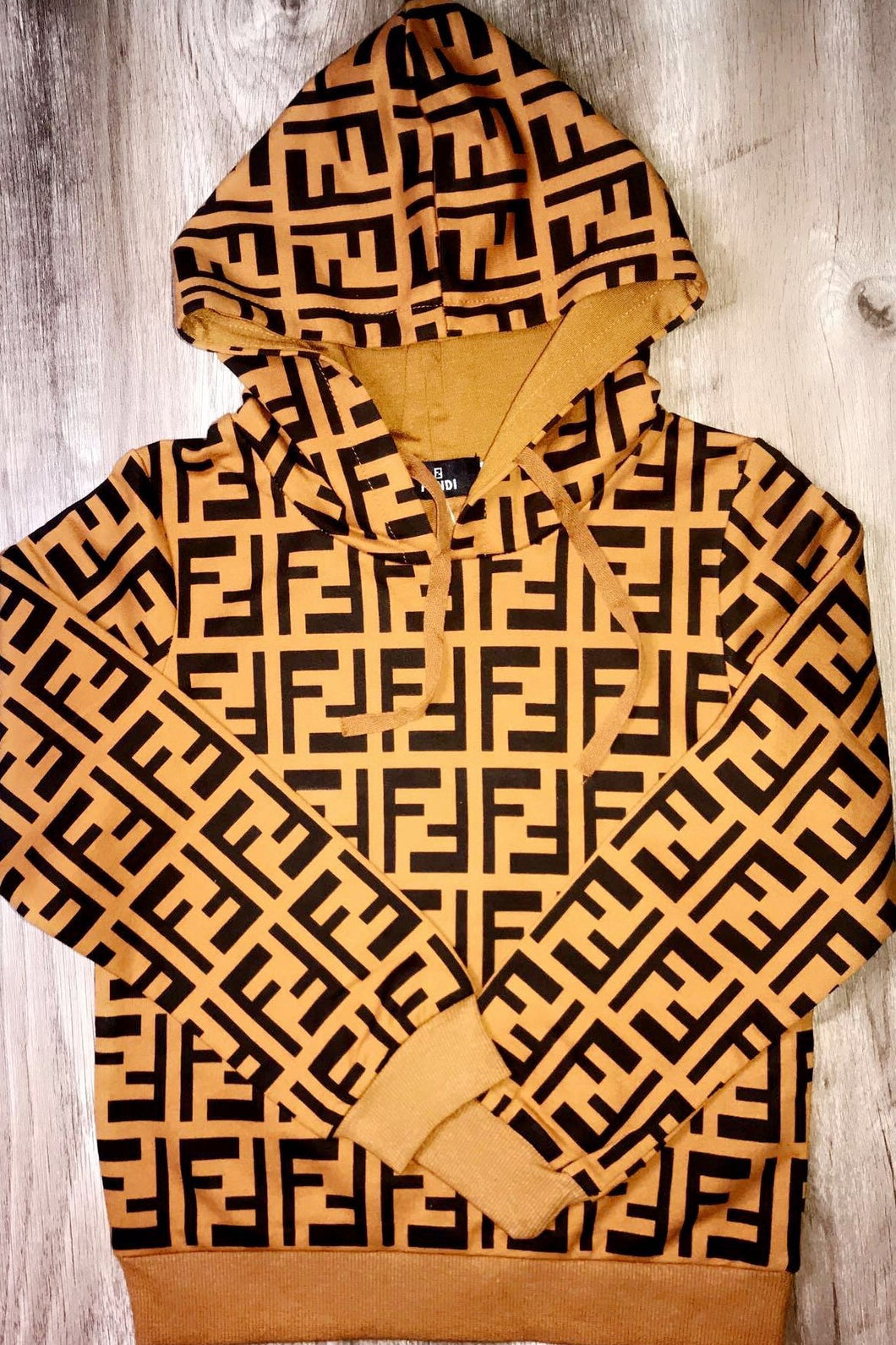 Brown Black Fendi Set LGU Kidz Collection