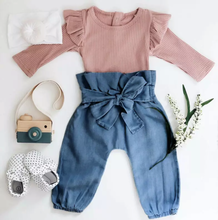 Load image into Gallery viewer, Ribbed Onesie Set
